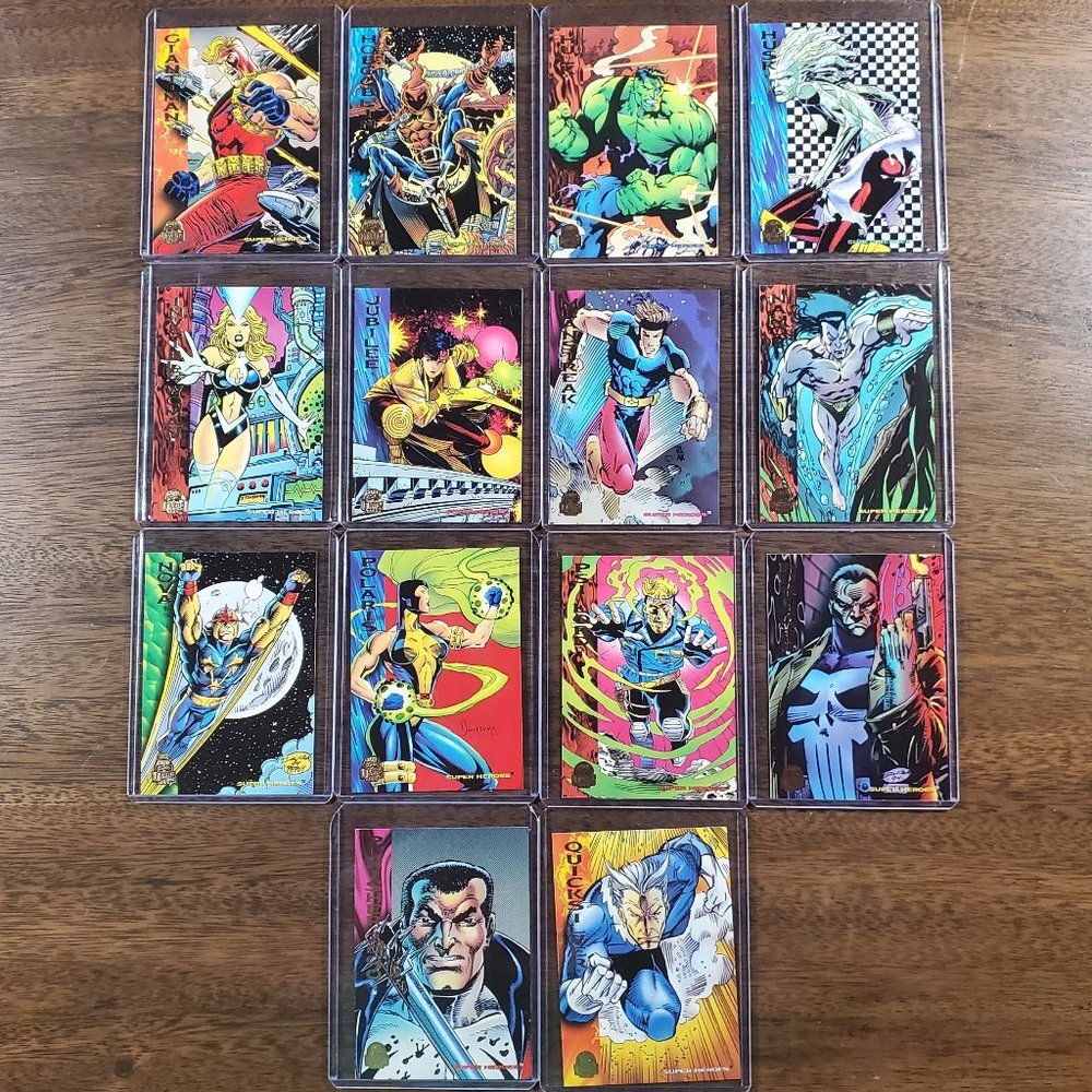 Marvel Universe Series 5 (1994) BASE Trading Cards  - Giant-Man to Quicksilver